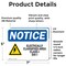 Signmission Electrically Classified Area Sign With Symbol, 7 in W x Rectangle, Vinyl Decal OS-2PACK-NS-D-57-L-11704 - alternate 4